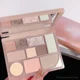 thumbnail image 5 of Heallor-paleta de maquillaje integral multifuncional, sombra de ojos mate, brillo sedoso, 10 colores, 5 of 5