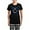 With Checker Pant, variant on CafePress - Phantom Of The Opera ~Phantom (With Blue Swirl) Pa - Women's Short Sleeve Print T-Shirt and Pants Dark Cotton Pajama Set