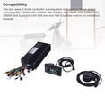 thumbnail image 4 of Kit De Controlador De Motor Eléctrico, Pantalla LCD A Color De 40 A, Controlador De Scooter Eléctrico, Onda Sinusoidal ABS De aleación De Aluminio Para Motores De 36 V, 48 V, 52, 4 of 7