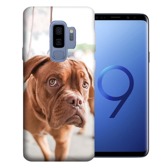 MUNDAZE For Samsung Galaxy S9 Plus Pitbull Design TPU Gel Phone Case Cover
