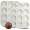 thumbnail image 4 of Silicone Muffin Pan Regular Size 7/12 Cups Cupcake Pan Non-stick Durable Baking Mold for Home Kitchen, 4 of 5