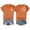 Orange, variant on Womens T-Shirts Relaxed V Neck Letter Graphic Short Sleeve Tshirts Soft Daily Commute Leisure Tees