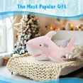 thumbnail image 7 of MorisMos Giant Shark Stuffed Animal 51" Soft Shark Plush Pillow, 7 of 7
