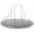 thumbnail image 1 of Ruiqas Grille-Pain de Camping 4 Tranches Support à Pain en Acier Inoxydable Réchaud Pliant Extérieur Grille-Pain pour Camping Pêche Randonnée Réchaud à Propane, 1 of 6