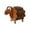 C, variant on Placemat 2 for Dining Spaces with Wooden Sheep Shaped Table Pads and Holder – Suitable for Hot and Cold Dishes Small to Large Sizes Cute Kitchen Accessory