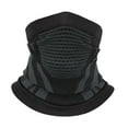 thumbnail image 2 of Marabla de la altura de la altura del cuello de invierno máscara de invierno a prueba de viento Balaclava transpirable Bufanda Gris, 2 of 8