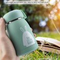 thumbnail image 4 of Taza De Vacío Con Diseño De Conejo De Acero Inoxidable, Taza Termo, Botella De Agua Para Viajes, Oficina, Escuela, Picnic, 4 of 7