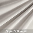 thumbnail image 6 of Yesfashion Velvet Throw Pillow Covers Set of 2, Pompom Decorative Pillowcases Solid Soft Cushion Covers, 12x20 inch, 6 of 8