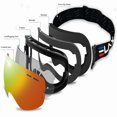 thumbnail image 2 of Gafas de esquí antivaho de doble capa, gafas de esquí con coma para deportes al aire libre, gafas grandes esféricas para montañismo, 2 of 3