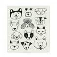 thumbnail image 3 of Swedish Dish Cloth Simple Dog Faces Dishcloths Cellulose Eco-Friendly 84Asdab59, 3 of 4