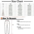 thumbnail image 2 of SDNall Fashion Women Solid Color Linen Sashes Straight Casual Long Pants Trousers, 2 of 9