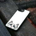 thumbnail image 4 of WIRESTER Shockproof Soft Rubber Cover Case for Apple iPhone 16e 6.1" 2025, Animal White Silver Point Ragdoll Cat, 4 of 5