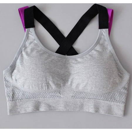 Female No Rim Yoga Sports Underwear for Women Ladies (Gray