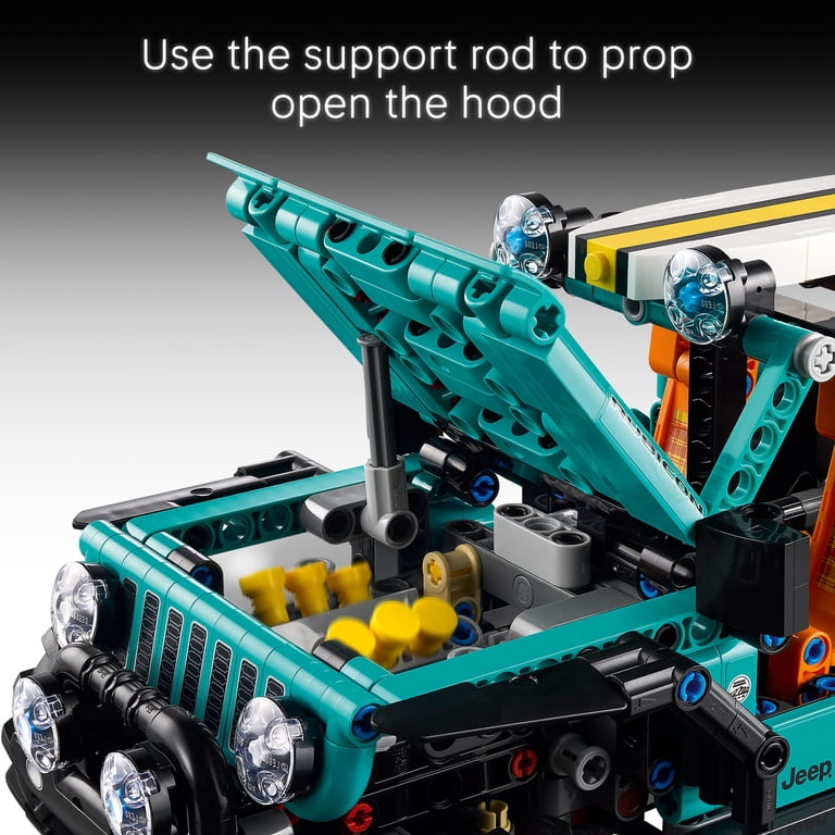 LEGO Technic Jeep Wrangler Rubicon SUV Model Car Kit 42227