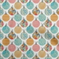 thumbnail image 1 of oneOone Cotton Jersey Mustard Yellow Fabric Ornament Dress Material Fabric Print Fabric By The Yard 58 Inch Wide, 1 of 6