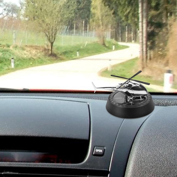 OULII Solar Powered Car Aromatherapy Diffuser for Air Freshening and Stylish Interior Decoration