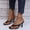 Black, variant on Women's Square Toe Flip Flop Heeled Sandals Simple Stiletto Slide Summer Sexy Casual Footwear Black 38