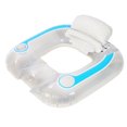 thumbnail image 1 of MAYUJIAA Inflatable Pool Lounger Float Tube Swimming Ring Water River Raft Toy Summer White HW313-32711, 1 of 3