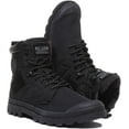 thumbnail image 5 of Palladium Tactical Soldier Tx Men's Lace Up Ankle Boots With Side Zip In Black Size 10.5, 5 of 6