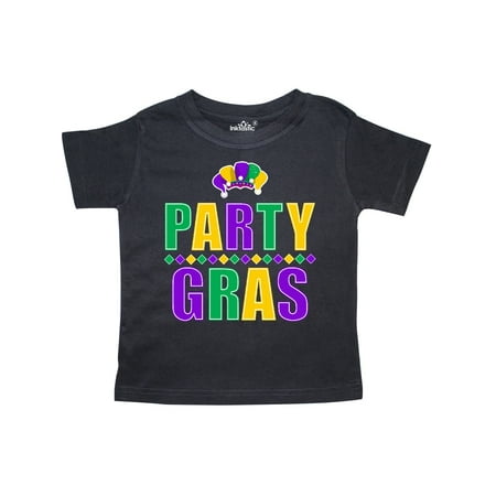 

Inktastic Party Gras Mardi Gras Gift Toddler Boy or Toddler Girl T-Shirt