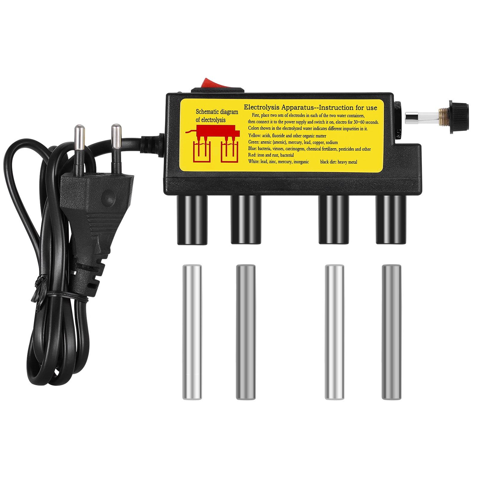 Discount.Tool Water Electrolyzer Test Electrolysis Water Tools Water Purity Level Meter Water Quality Tester