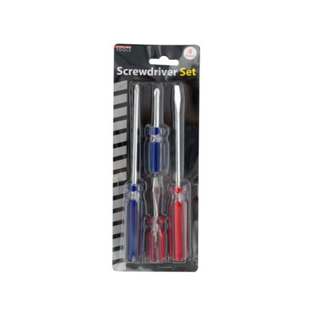 6-Pc Slotted and Amp Phillips Screwdriver Kole Imports