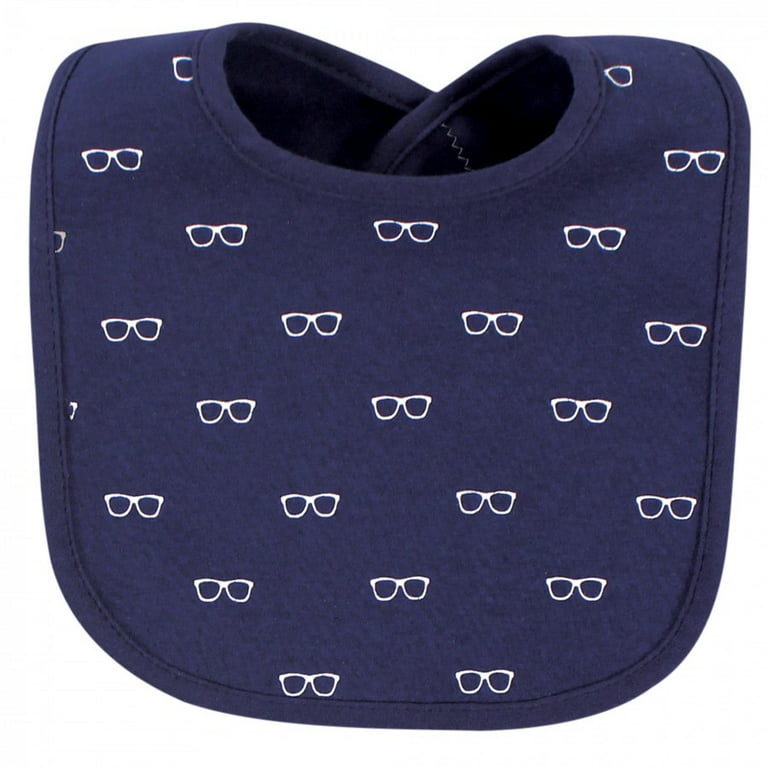 Hudson Baby Infant Boy Cotton Bibs 10pk, Handsome Like Daddy