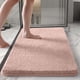thumbnail image 5 of Alfombras de baño, alfombras para sala de estar, alfombra de área, alfombra de baño, alfombra de terciopelo larga de color sólido, súper absorbente, gruesa, de felpa, antideslizante, alfombra para el, 5 of 6