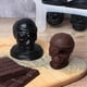 thumbnail image 3 of Molde de silicona para cubitos de hielo en forma de calavera de Halloween, 3 piezas, para whisky, 3 of 4