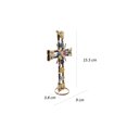 thumbnail image 3 of Figura decorativa Cruz de cuarzos Linoa Art Cruz, 3 of 4