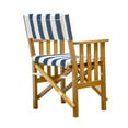 thumbnail image 5 of Director's Chair II with Cushion Seat Covers - 19-3/4" W x 35-1/2" x 24-1/2" D Crème, 5 of 5