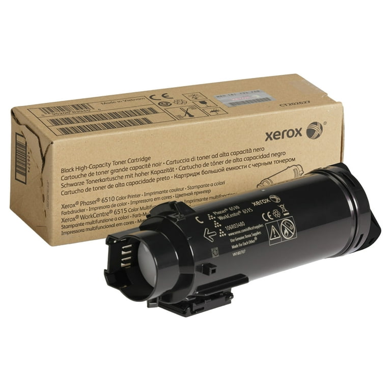 106R03480 High-Yield Toner, 5,500 Page-Yield, Black 106R03480 High-Yield Toner, 5,500 Page-Yield, Black