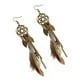 thumbnail image 2 of Pendientes de atrapasueños Jumpingount joyería de plumas Vintage, 2 of 6