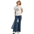 thumbnail image 4 of Pantalones Hanes Comfortblend Originals Jersey con pierna acampanada para mujer, 4 of 5