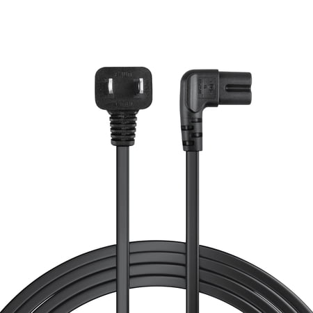 Aprelco 6ft UL Listed 2-Prong Power Cord Compatible with LED LCD TV Vizio Samsung LG Sharp Wall AC Power Cord