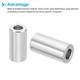 thumbnail image 4 of M4 Aluminum Spacers, 10 Pcs Metal Spacer Aluminum 4.2mm ID x 8mm OD x 16mm L Aluminum Spacer Screw Standoff Round, 4 of 5