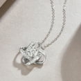 thumbnail image 3 of Flydeer Necklaces for Women 925 Sterling Silver Infinity Knot Pendant Necklace 5A CZ Eternity Knot Anniversary Jewelry Gifts for Women, 3 of 7