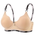 thumbnail image 2 of Aofany Bras for Women Wireless Bras Full Coverage Push Up Padded Spaghetti Strap Bralettes Breathable Casual Underwear, 36B/C-42B/C, 2 of 5