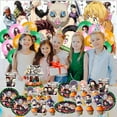 thumbnail image 4 of Demon Slayer Birthday Cups Party Supplies Plates Decorations Cake Topper Decor, 4 of 6