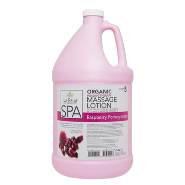 Organic Healing Therapy Massage Lotion 1 Gal (Raspberry Pomegranate