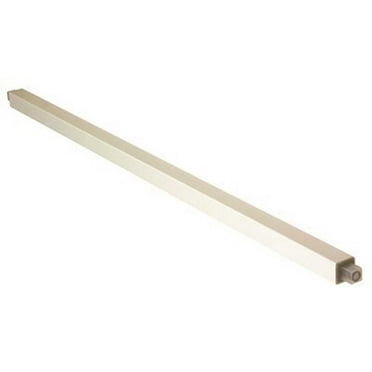 SPRING ACTION TOWEL BAR 36" WHITE