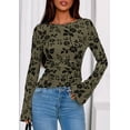 thumbnail image 2 of Camisa PRETTYGARDEN 2025 Floral de Malla Manga Larga XL, 2 of 8