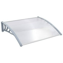 Casafoyer Door Canopy Gray 47.2"x39.4" PC