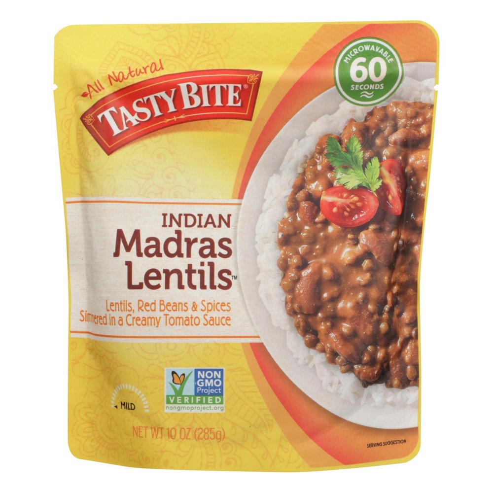 Tasty Bite Organic Madras Lentils, 10 oz