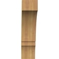 thumbnail image 2 of Ekena Millwork 6"W x 20"D x 24"H Balboa Rough Sawn Knee Brace, Western Red Cedar, 2 of 13