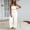 White, variant on ZAZYULZ Resort Wear for Women Elegant And Casual Women's Strapless Sleeveless Wide Leg Jumpsuit With Tie Belt(White,L)