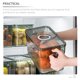 thumbnail image 3 of Caja de almacenamiento para congelador, caja de almacenamiento de alimentos con tapa, caja organizadora para refrigerador, 3 of 8