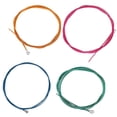 thumbnail image 1 of 4 String Colorful Bass Guitar Strings Set 4 String Bass Instrument Accessories Lightweight Durable Gift for Beginners 1.16mm 1.44mm 2.0mm 2.54mm, 1 of 7