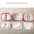 thumbnail image 2 of Yhmxh Closet Organizers and Storage Home Plastic Underwear Storage Box With Lid Underwear Socks Storage Storage Mesh, 2 of 2