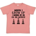 thumbnail image 3 of Inktastic Future Oil Rig Worker Boys or Girls Toddler T-Shirt, 3 of 5